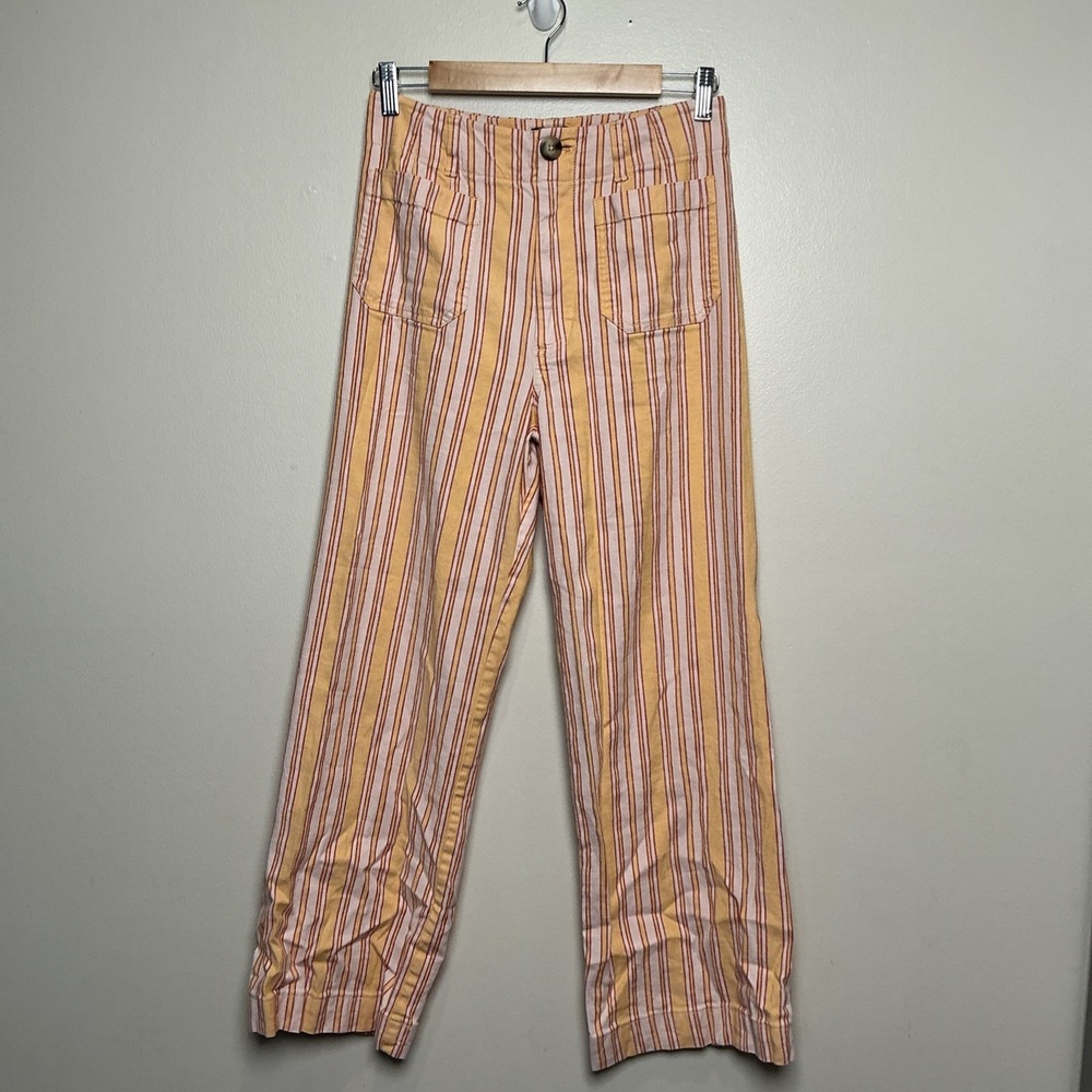 Maeve Multicolor Striped Wide Leg Pants